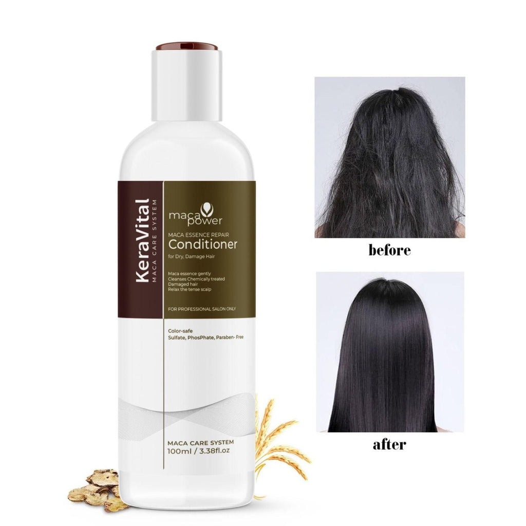 TryOurs Hair Repair Set: Shampoo & Conditioner with Maca Care System (Pack of 2)