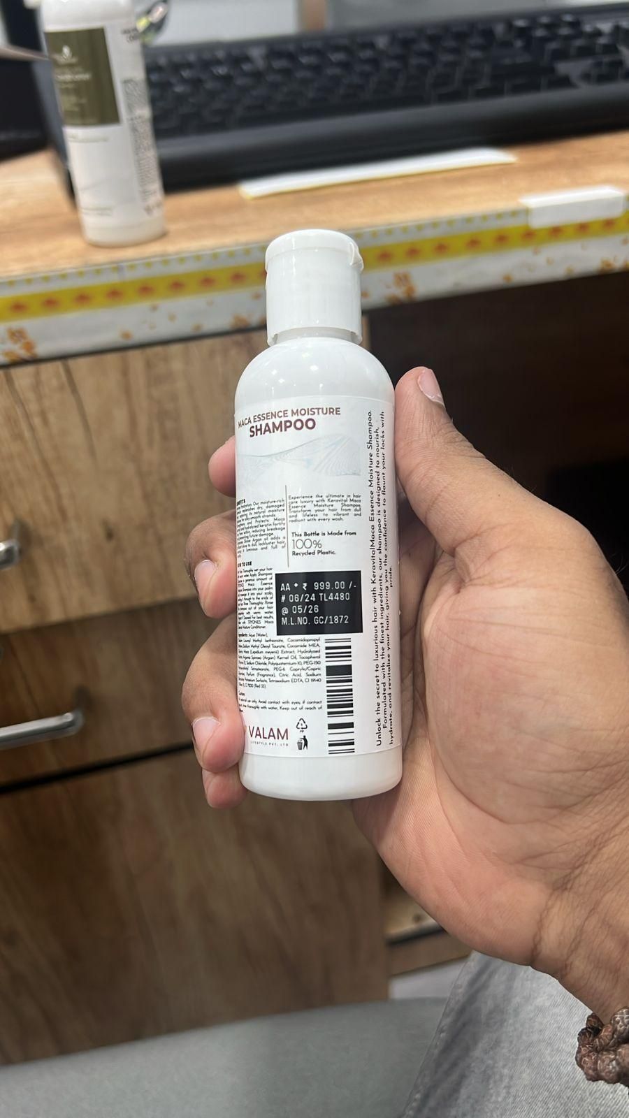 TryOurs Hair Repair Set: Shampoo & Conditioner with Maca Care System (Pack of 2)